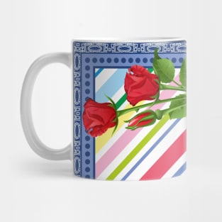 Rose Pattern Mug